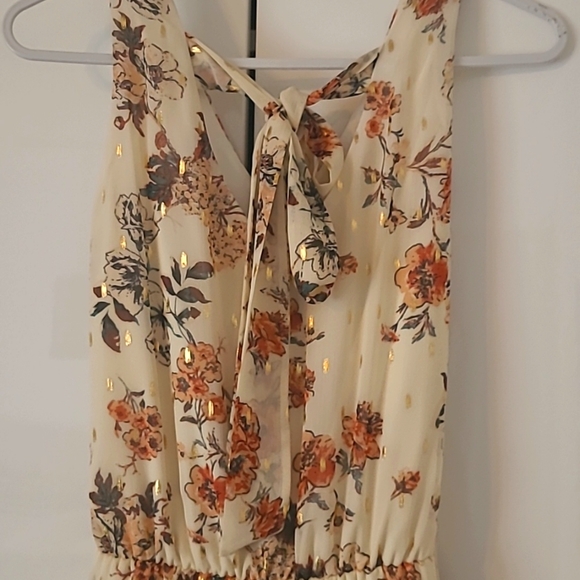 NWT Nicole Miller High Low Floral Dress - Picture 5 of 7